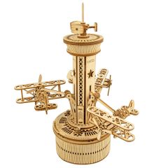 Robotime Mechanical Music Box - Control Tower