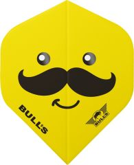 Bull's Smiley 100 Mustache Std. - Dart Flights