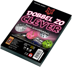 Dobbel Zo Clever - Scoreblok 2 stuks