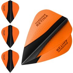 Harrows Retina X-Flight Zwart / Oranje | Kite