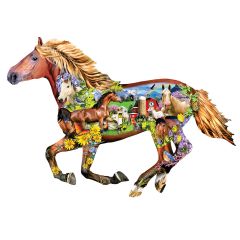 Horse Farm - Puzzle 800 pieces 