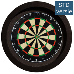 Dartbord LED Verlichting + Blade 6 NPQ Dartbord + 2 Setjes Dartpijlen