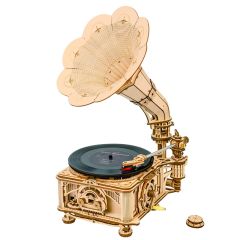 Robotime Classical Gramophone (Hand Power)