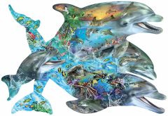 Lori Schory - Song of the Dolphins  -  Puzzle 1000 pieces 