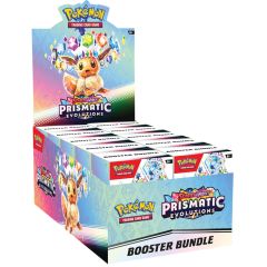 Pokémon Prismatic Evolutions - Booster Bundle SEALED DISPLAY of 10