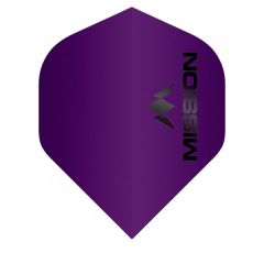 Mission Flight Logo 100 Purple Matt