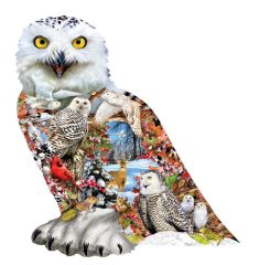 Snowy Owl  -  Puzzle 650 pieces 
