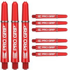 Target Pro Grip 3 Set Red - Dart Shafts