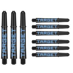 Target Pro Grip Tag 3 Set Black Blue - Dart Shafts