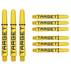 Target Pro Grip Tag 3 Set Yellow Black - Dart Shafts
