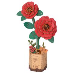 Robotime Red Camellia