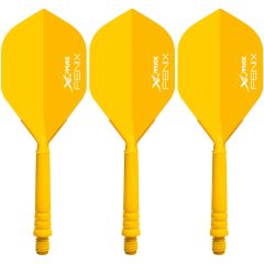 XQ Max Fenix Yellow Standard - Dart Flights