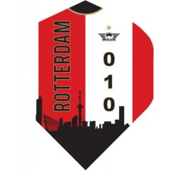 Bull's Powerflite D100 Rotterdam Skyline Red Std.