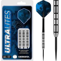 Designa Ultralites V2 Darts - Steel Tip - M1 - Twin Micro Grip