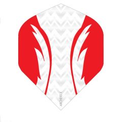 Archers Flights X100 Pro White Red