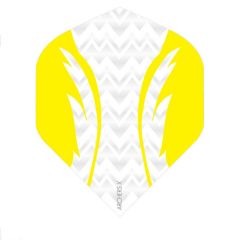 Archers Flights X100 Pro White Yellow