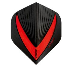 Victory Flights XS100 Std Vista-R Black Red