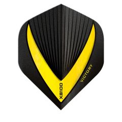 Victory Flights XS100 Std Vista-R Black Yellow