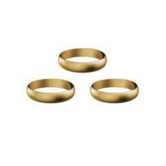 Harrows SuperGrip Rings 3 stuks Gold